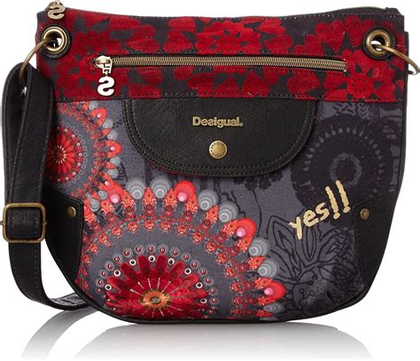 rouge sac desigual bandoulière